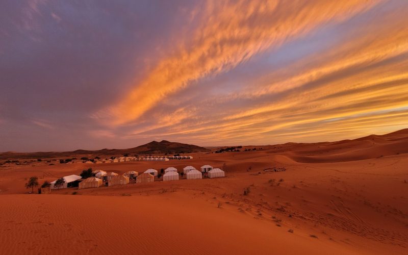 circuit campement desert tunisie